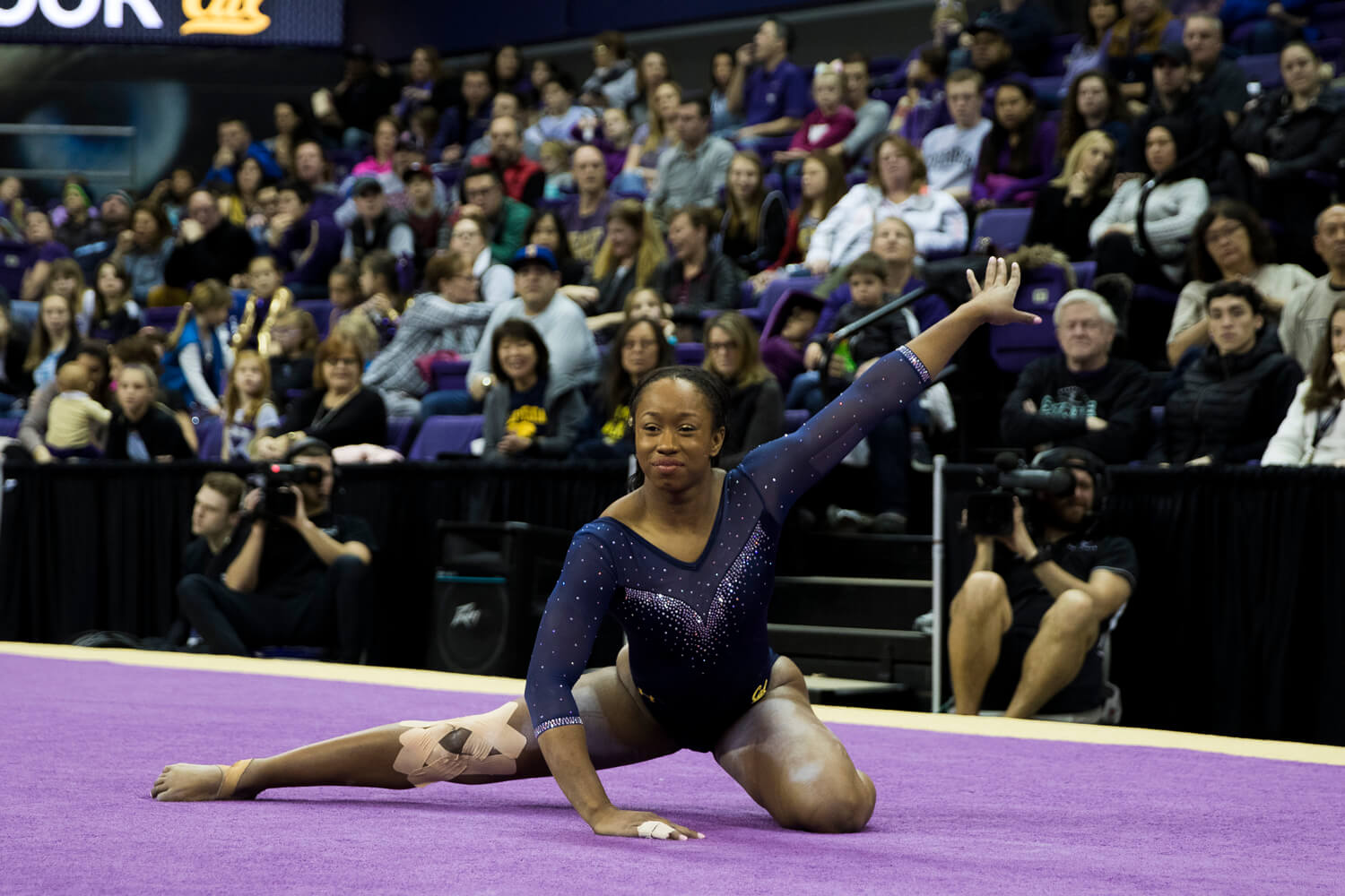 Cal Women's Gymnastics: Washington vs Cal - SplitPrecision Photography