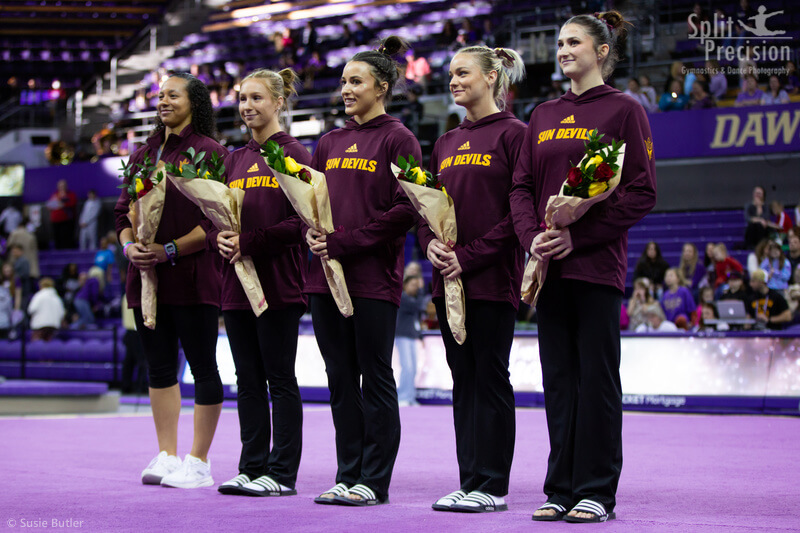 2023-02-26 ASU 159 Izzy Redmond Juliette Boyer Jordyn Jaslow Hannah Scharf and Gracie Reeves