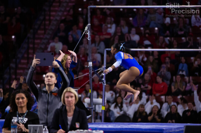 2023-03-18 UCLA 065 Jordan Chiles and Janelle McDonald